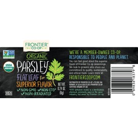 Frontier Herb Organic Parsley Flakes, 0.24 oz