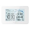 Miraval Wireless Weather Station with Outdoor Sensor Date Display Moon