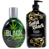 Millennium Tanning PAINT IT BLACK HEMP Dark Bronzer & SOLID