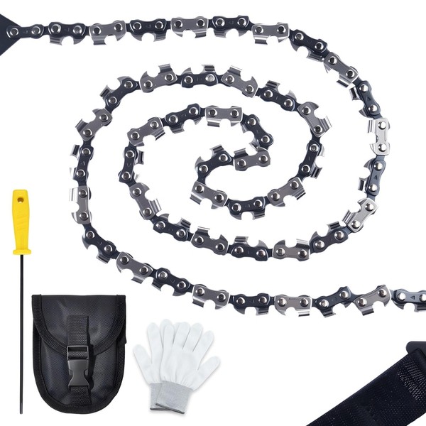 SPEEDWOX 36 Inch Pocket Chainsaw with 48 Teeth Pocket Saw