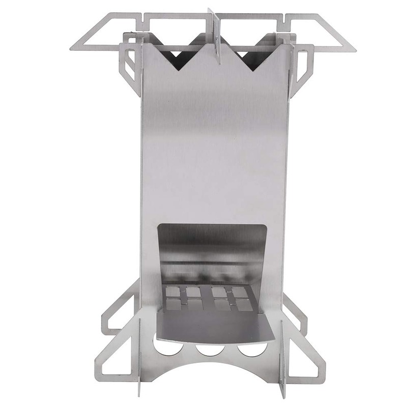 Wood Burning Stove, Stove Camping Stove Stainless Steel with Lightweight