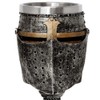 MediMuc Chalice Knight's Helmet – Detailed Hand-Painted, Decorative, Hand-Painted, Medieval