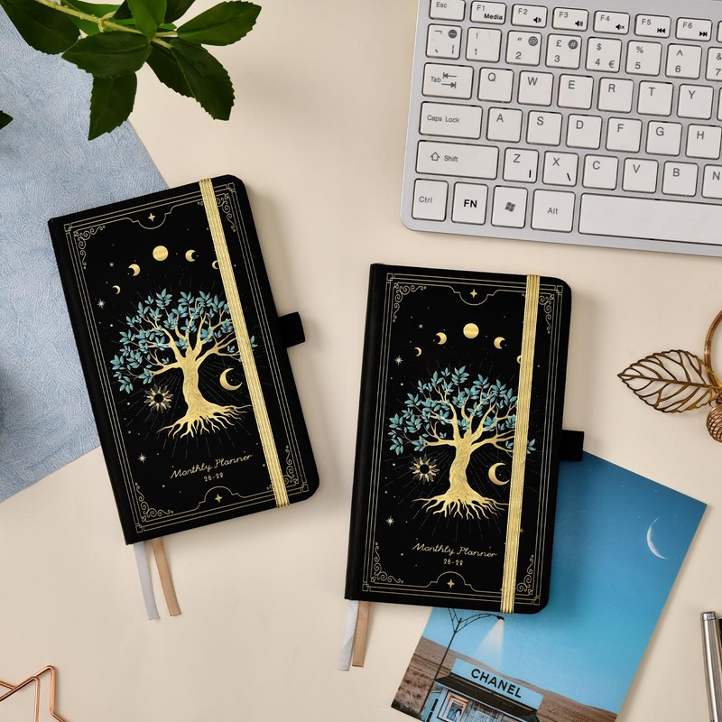 Pocket Calendar 2026-2029 - 3 Year Monthly Planner from July