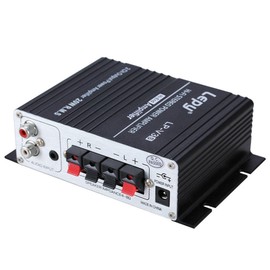 LEPY LP-V3S-black Digital Amplifier, Black, 25 W x 2