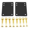 Vanpro Riser Pad 1/8 4MM Skateboard Skateboard Spacers (Color: Black