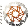 Hope Floating Disc Brake Rotor (Orange, 140mm)