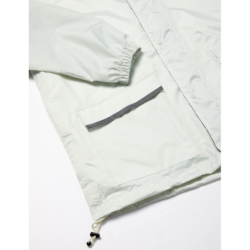 [ウィンターチェリー] 防水 透湿 総裏メッシュ アドベントレインスーツ 上下セット シルバー S