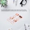 30 Pcs Binder Clips Powerful Clamping Force Deer Bone Shapes