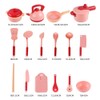 Kitchen Pretend Toys Set for Kids Pots and Pans Educational