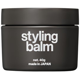 Lips Hair Styling Balm, 1.4 oz (40 g), Clean Green Scent, Hair Balm, Styling Agent, Glossy, Beauty Salon