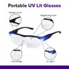 UV Lit Optical Glasses with LED Light – Multi-Purpose Sanitary