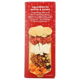 34 Degrees Crisps | Cracked Pepper Crisps | Thin, Light & Crunchy Crisps, Single Pack (4.5oz)