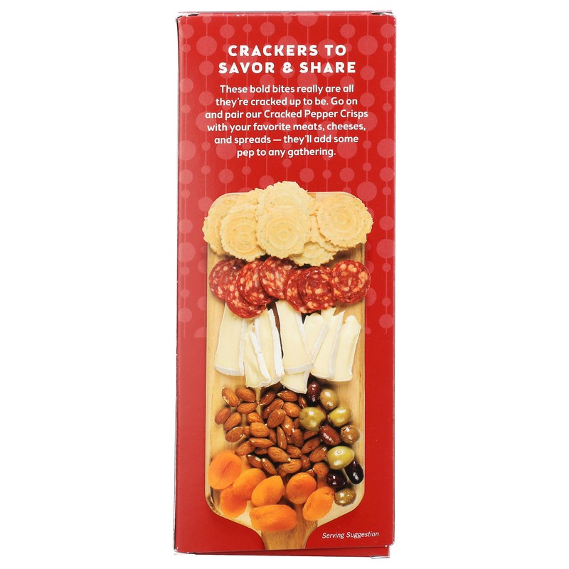 34 Degrees Crisps | Cracked Pepper Crisps | Thin, Light