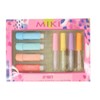 Miki Lip Party Lip Gloss and Lip Balm Set