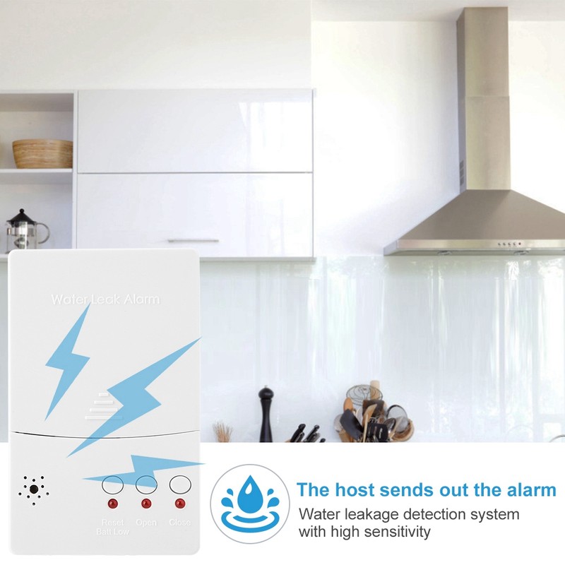 Smart Water Leakage Detector Alarm Alert Auto Shut Off Valve