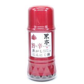 Kurotei Umi x Spicy Garlic Oil (Red Mar Oil), 4.6 oz (135 g), Long-established Seasoning Kyushu, Local Gourmet, Black Mar Oil