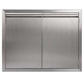 JIE JIN BBQ Access Door 26" W X 24" H, 304 Stainless Steel Outdoor Kitchen Accessories Door for Indoor/Outdoor Kitchen, Outdoor Cabinet, BBQ Island