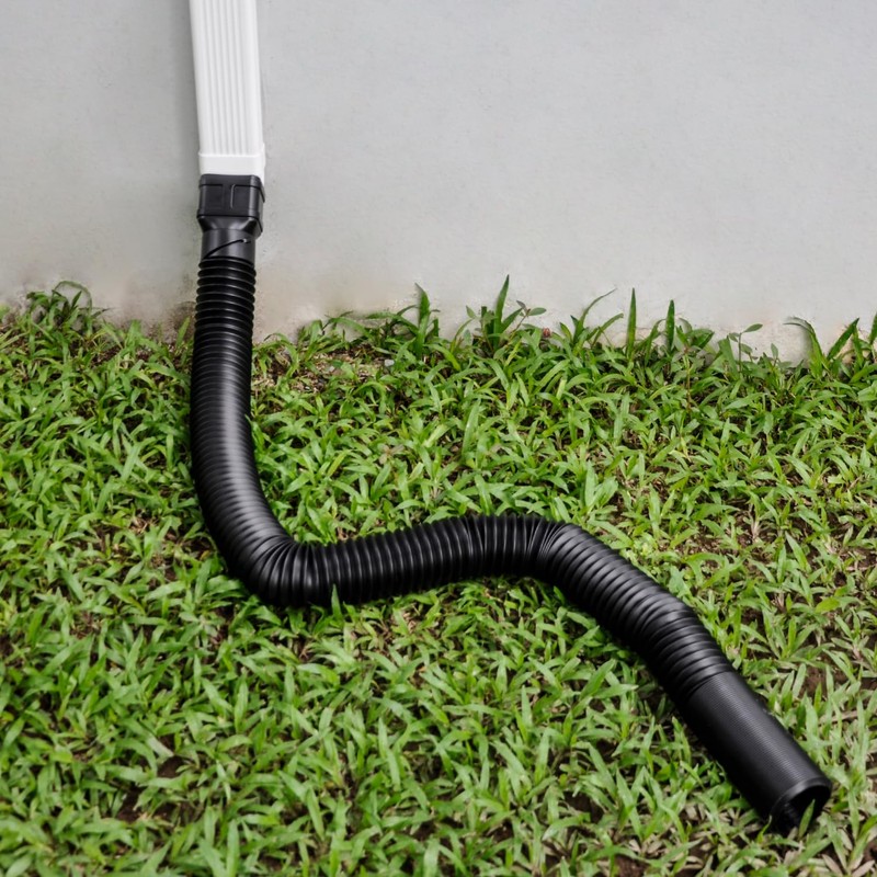 Prestantious 7ft Long Gutter Downspout Extensions, 3.1" OD Downspout Extender