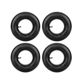 Vixzoid 4 Stück Schlauch Reifen Winkelventil Schubkarren Schubkarrenschlauch Innenschlauch für Schubkarrenrad 3.00-4 260x85 Rasenmäher Sackkarren (3.00-4)