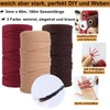 Macrame Yarn 3 mm x 60 m Set of 3