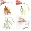 Value Sport 6Pcs Spinner Bait Bass Spinnerbaits Kit Hard Metal