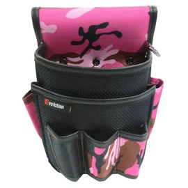 Kozuchi EM-13MP EVO Electrician Bag with 2 Tier Tool Inserts (Camouflage Pink)