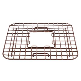 SinkSense Gehry 14" x 11.75" Kitchen Sink Bottom Grid, Antique Brown