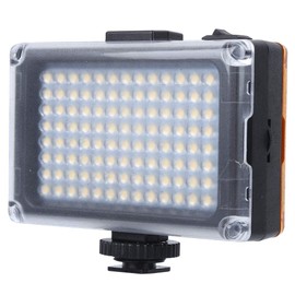 Oumij1 Luz de Video en La Cámara - Luz de Relleno de Disparo de Cámara SLR - Panel LED de Video para Fotos de Cámara - Montaje Universal de Zapata - para Bodas,Fotografías de Celebraciones