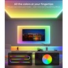 DeckTok LED Neon Rope Strip Light 9.84ft RGB IP65 for