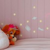 Luminous ceiling deco point sticker luminous wall luminous sticker children's room universe 5ea