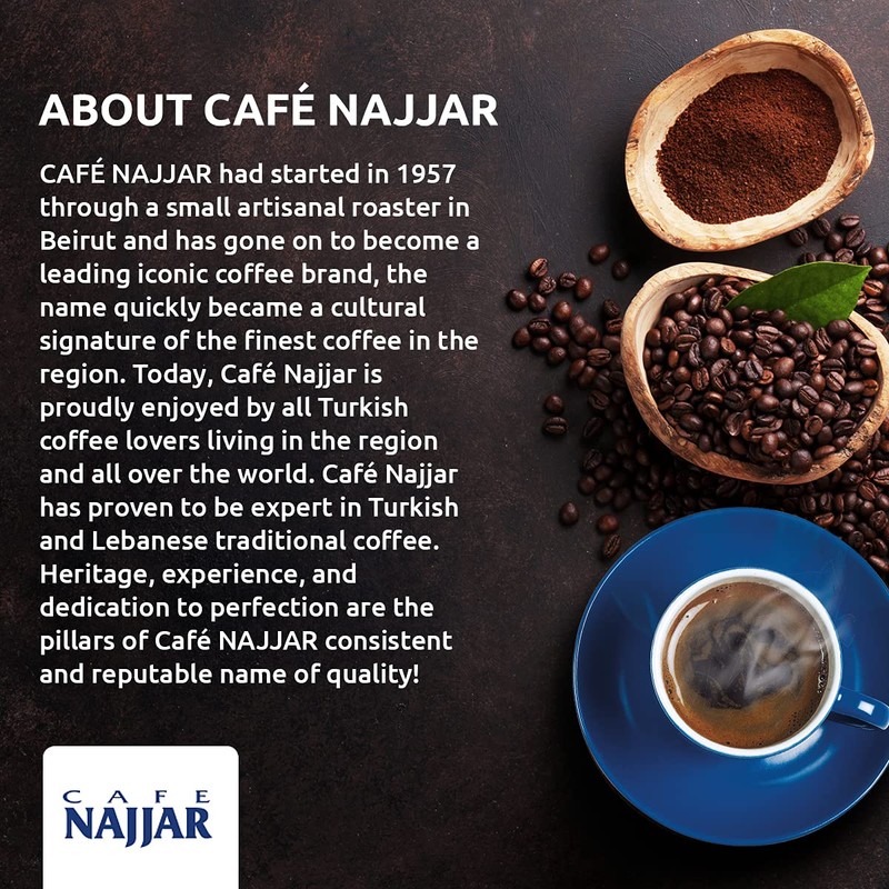Cafe Najjar Selection Arabica 7 Ounces [200 grams]