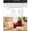 Ekouaer Nightgowns for Women Long Sleeves Nightgown Soft Sleepwear Button