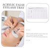 SAFIGLE Magnetic Eyelash Board Natural Eyelash Pallet Magnetic False Eyelashes