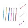 SAFIGLE 6pcs Plastic Eyelash Brush Set Makeup Tools for Eye