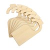 Perfeclan Pack of 7 Baby Wardrobe Dividers Blank Clothes Rack