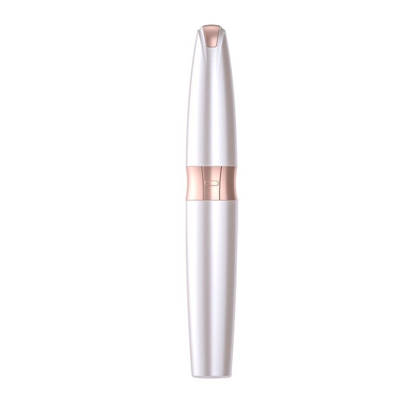 Electric Eyebrow Trimmer Rechargeable Stainless Steel Automatic Eyebrow Groomer for