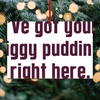 CafePress Ive Got Your Figgy Pudding Rectangle 6"x4" Wood Ornament