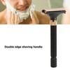 Shaving Handle Metal Safety Double Edge Reusable Shaving Long Handle