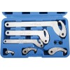 8milelake 8Pcs Adjustable Hook & Pin Spanner Wrench Tool Kit