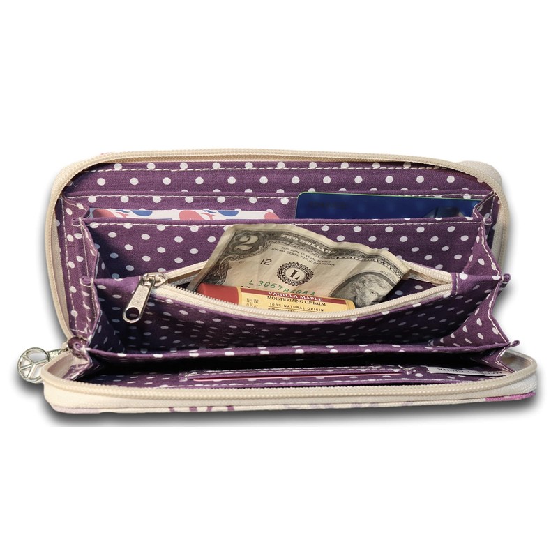 Bungalow360 Zip Around Wallet - Octopus