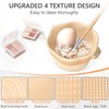 senbowe 3 in 1 Makeup Brush Cleaner Mat, Silicone Makeup