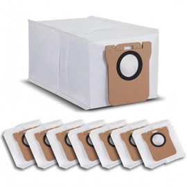 8 Pack Replacement Dust Bag for Xiaomi X10+ / X20+ / Dreame L10s Ultra / L20 Ultra / L10 Ultra Robot Vacuum Cleaners, 2.5L Large Capacity Auto-Seal Replacement Bag Accessories