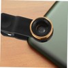 COHEALI Wide Angle Macro Fisheye Lens Kit for Smartphones Clip