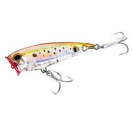 YO-ZURI Popper 3D Inshore Popper (F) 2.8 inches (70 mm) HPBK Weight: 0.3 oz (8.5 g) R1210-HPBK-Peanut Bunker (PEANUT BUNKER) Sea Bass