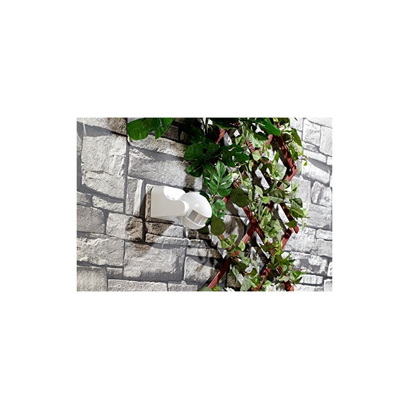 revolt Outdoor Motion Detector: Vertical Pivoting 180° PIR Motion Detector,