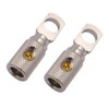 2PCS Car Wire Coupler Terminal Butt Connector 0 4 8