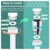 Shower Shut Off Valve,Shower Head Flowing Restrictor,G1/2 Shower Head Control
