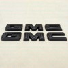 GMC Overlay Front Rear Emblem Black kit For 2019 -