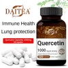 Quercetin Bioflavonoid Dietary Supplement 1000mg Strengthens immune function, improves cardiovascular health, antioxidant and respiratory health, 3 pieces, 120 servings / 케르세틴 바이오플라보노이드 식이보충제 1000mg 면역기능 강화 심혈관 건강 항산화 및 호흡기 건강 증진, 3개, 120회분