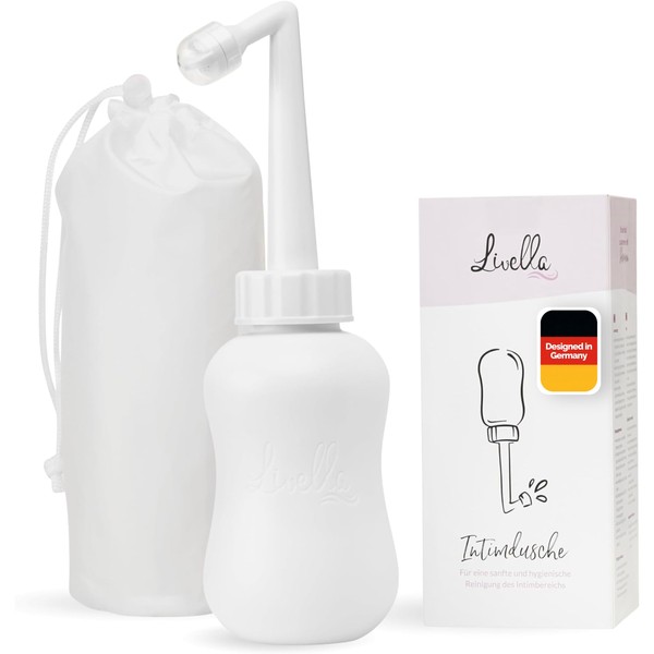 Livella Intimate Shower in White - Developed in Germany -